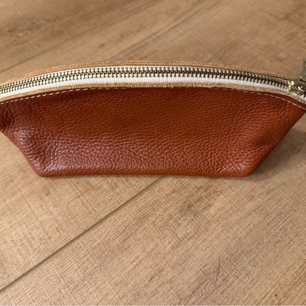 Portland Leather Eclipse Makeup Bag/Pouch